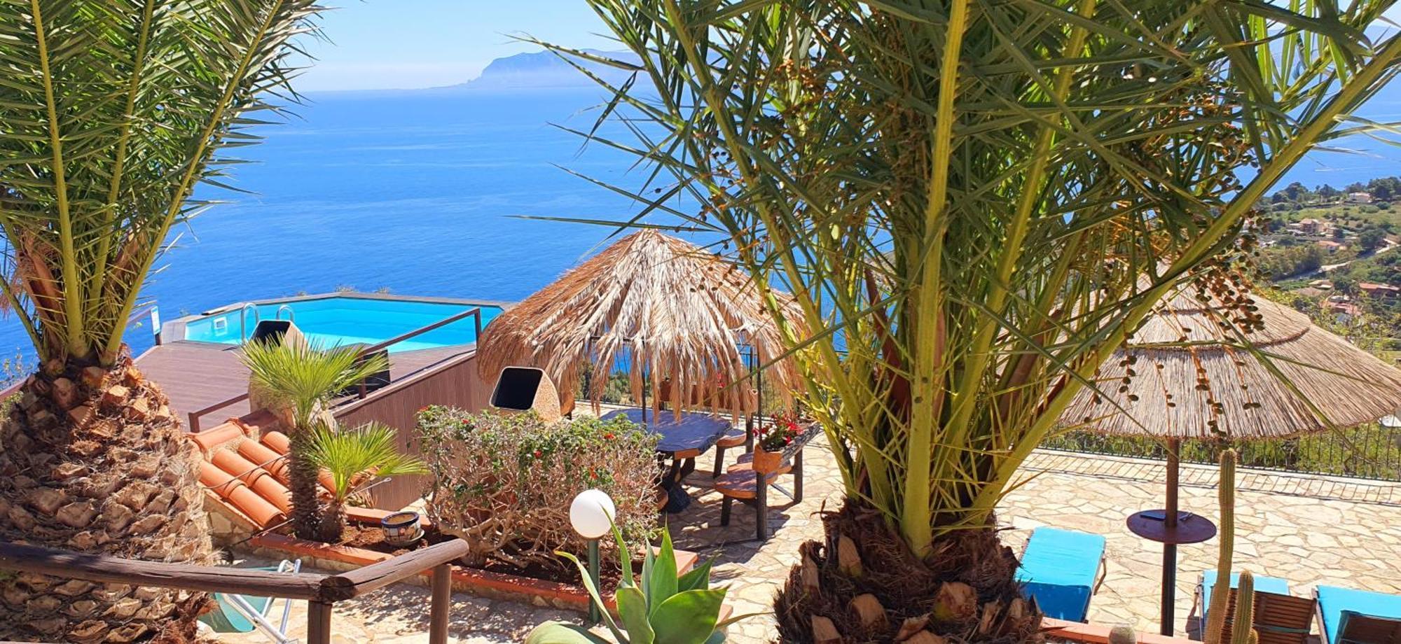 Vila Palma Dello Zingaro Scopello  Exteriér fotografie